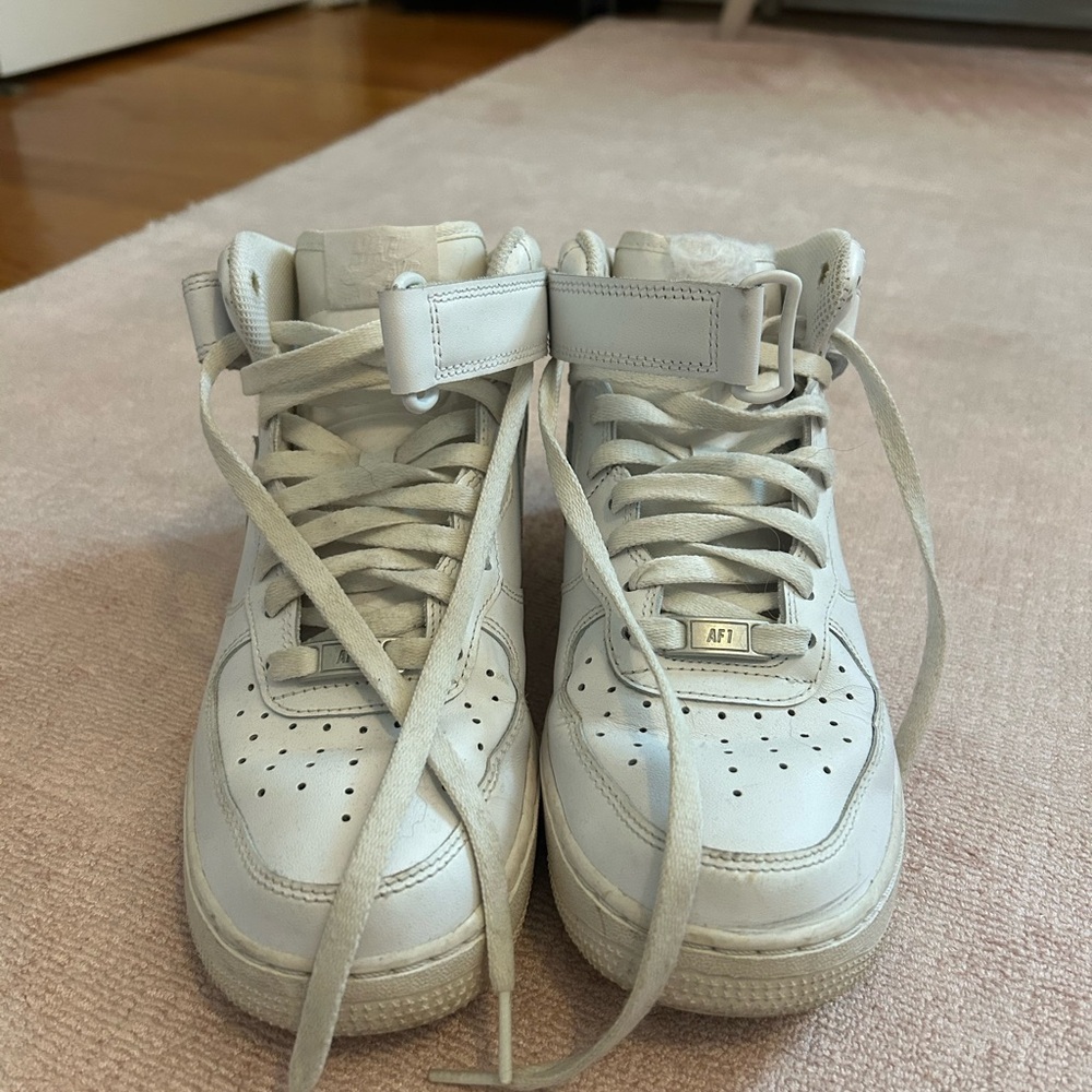 Nike White Air Force high tops